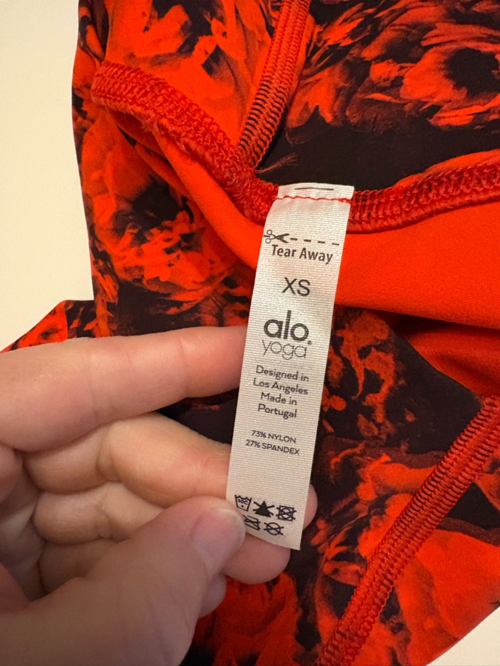 NWOT Alo Yoga vapor rose full length legging size XS - Picture 6 of 11